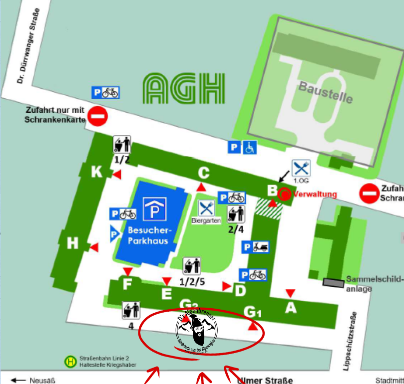 Alpenbrenner Lageplan